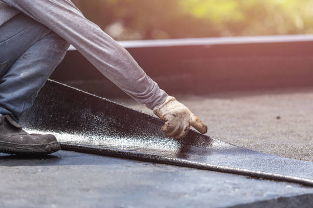 Professional Waterproofing technician working in Milltown, NJ